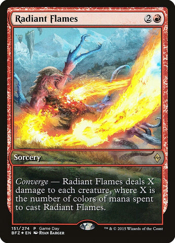 Image for Radiant Flames (151) - Magic: The Gathering