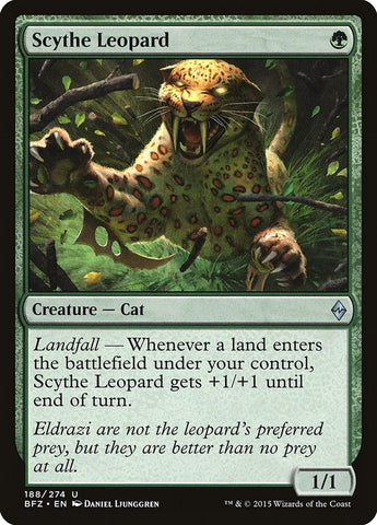 Image for Scythe Leopard (188) [Battle for Zendikar]