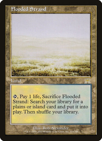 Image for Flooded Strand (316) [Onslaught]