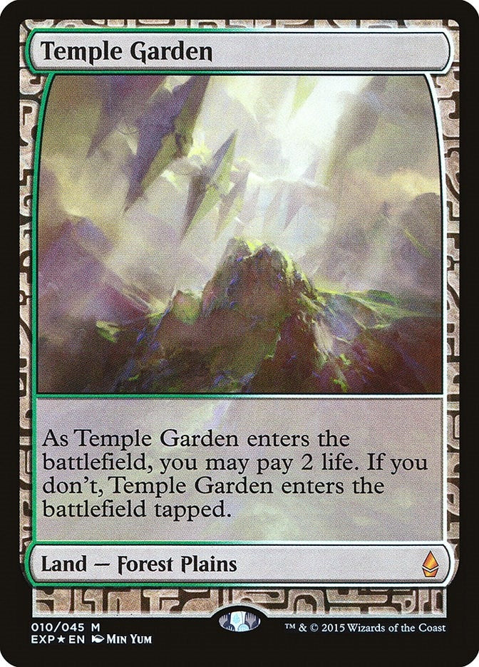 Image for Temple Garden (10) [Zendikar Expeditions]