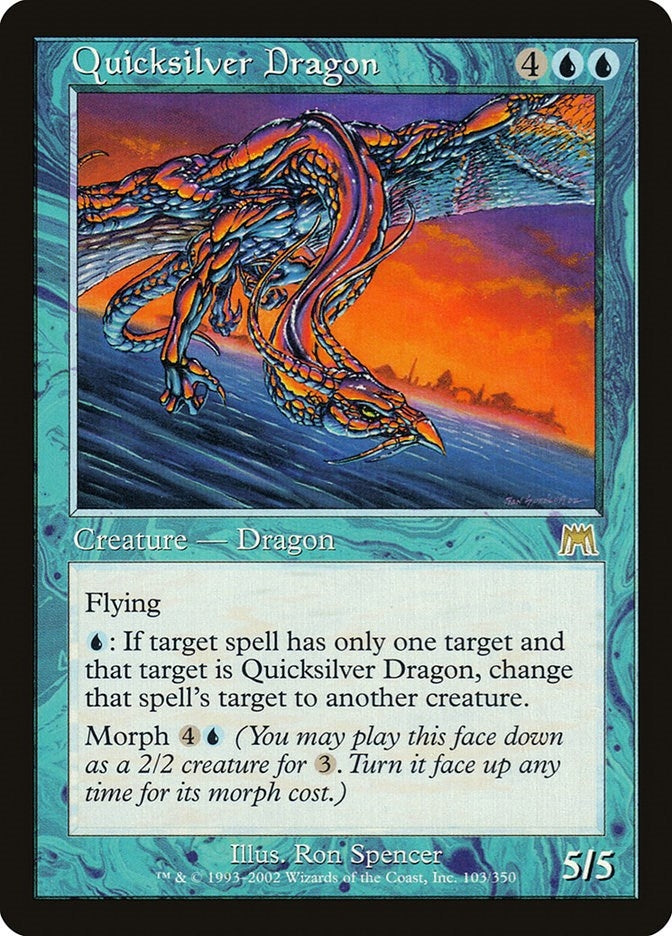 Image for Quicksilver Dragon (103) [Onslaught]