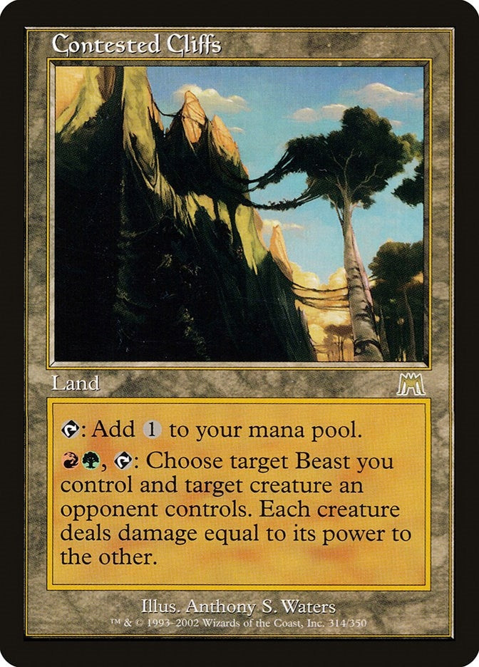 Image for Contested Cliffs (314) [Onslaught]