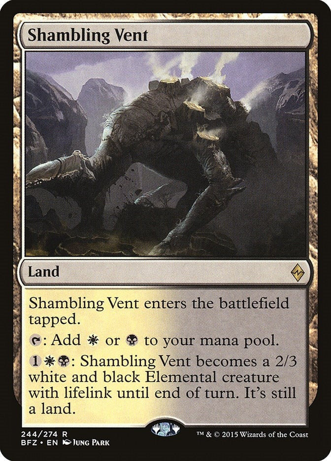 Image for Shambling Vent (244) [Battle for Zendikar]