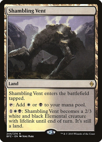 Image for Shambling Vent (244) [Battle for Zendikar]
