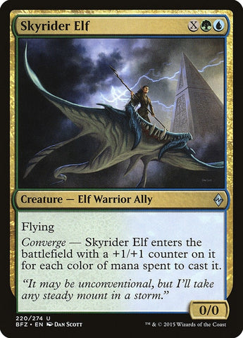 Image for Skyrider Elf (220) [Battle for Zendikar]