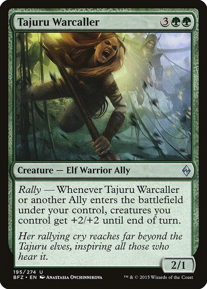 Image for Tajuru Warcaller (195) [Battle for Zendikar]