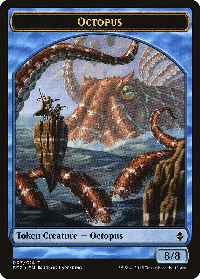 Image for Octopus Token (7) [Battle for Zendikar]