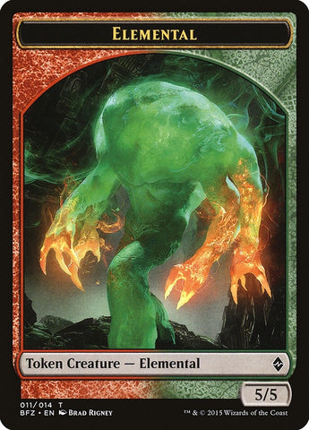 Image for Elemental Token (011) (11) [Battle for Zendikar]