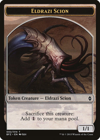 Image for Eldrazi Scion Token (002) (2) [Battle for Zendikar]