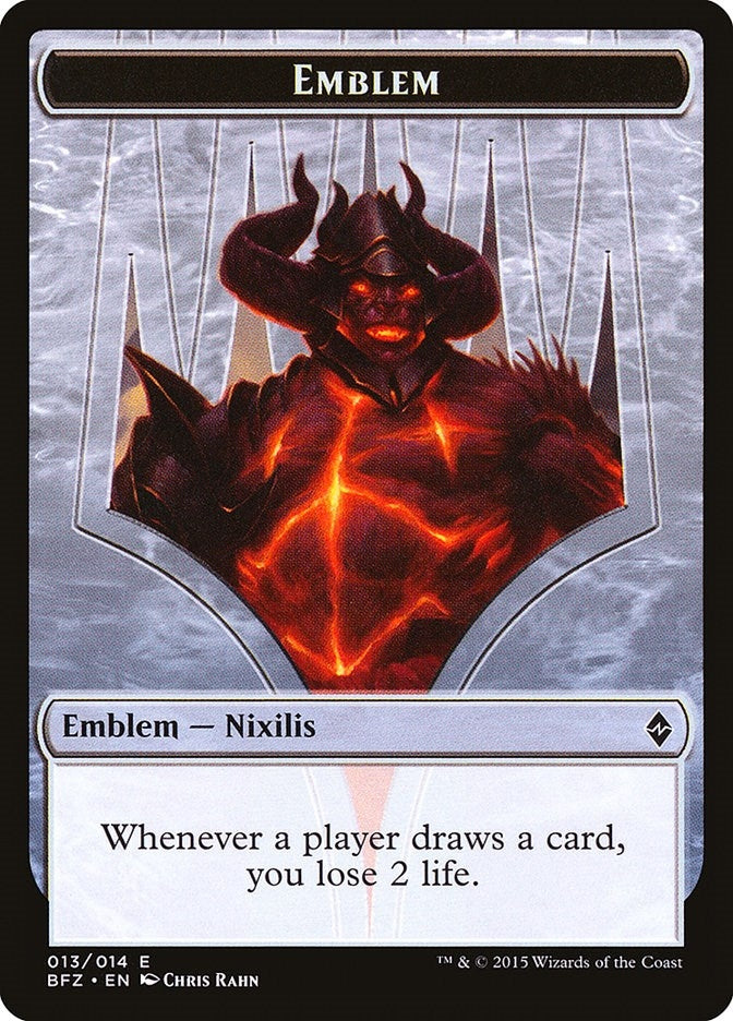 Image for Emblem - Ob Nixilis Reignited (13) [Battle for Zendikar]