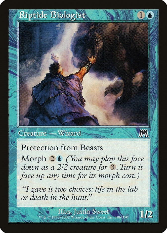 Image for Riptide Biologist (106) [Onslaught]
