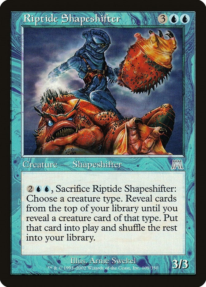 Image for Riptide Shapeshifter (109) [Onslaught]