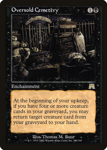 Image for Oversold Cemetery (160) [Onslaught]
