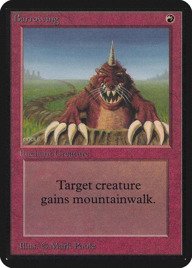 Image for Burrowing [Alpha Edition]
