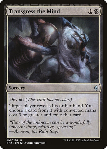 Image for Transgress the Mind (101) [Battle for Zendikar]