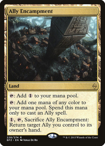 Image for Ally Encampment (228) [Battle for Zendikar]