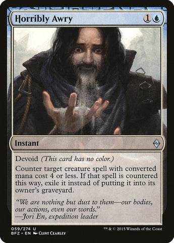 Image for Horribly Awry (59) [Battle for Zendikar]