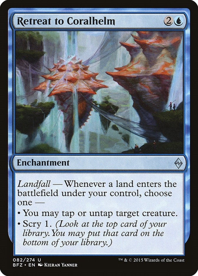 Image for Retreat to Coralhelm (82) [Battle for Zendikar]