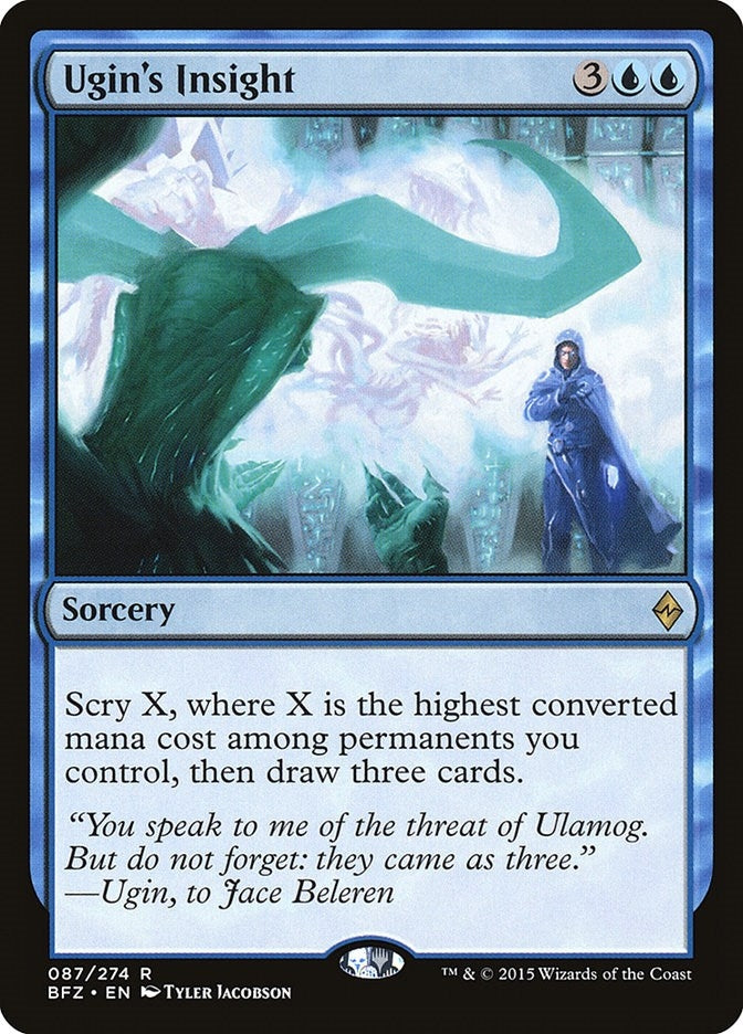 Image for Ugin's Insight (87) [Battle for Zendikar]