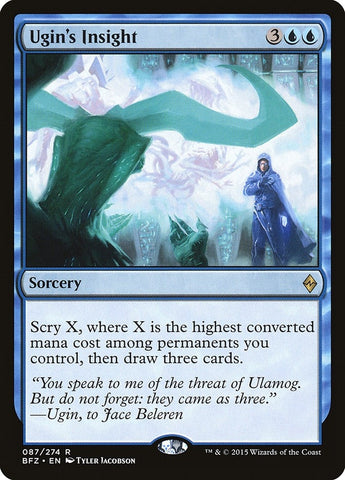 Image for Ugin's Insight (87) [Battle for Zendikar]