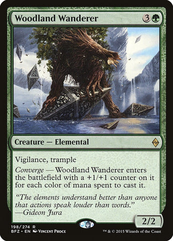 Image for Woodland Wanderer (198) [Battle for Zendikar]