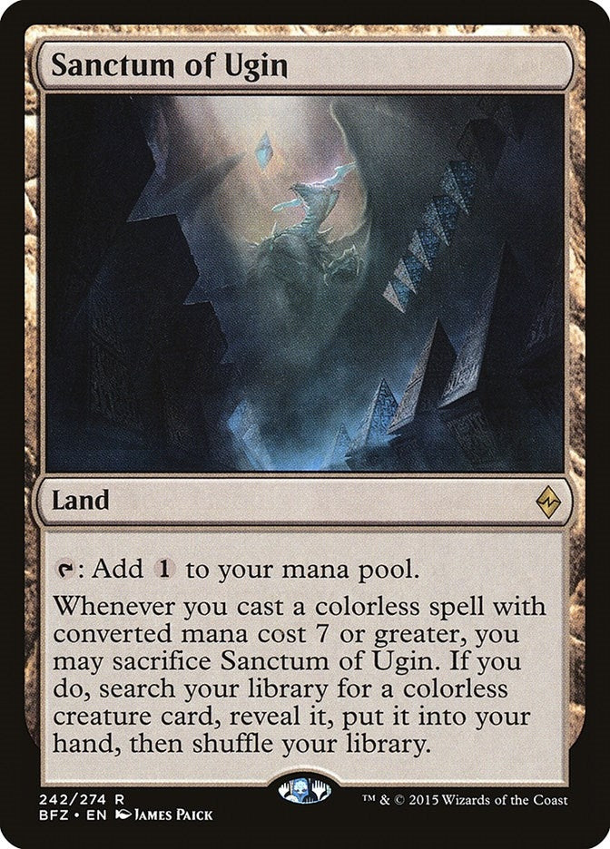 Image for Sanctum of Ugin (242) [Battle for Zendikar]