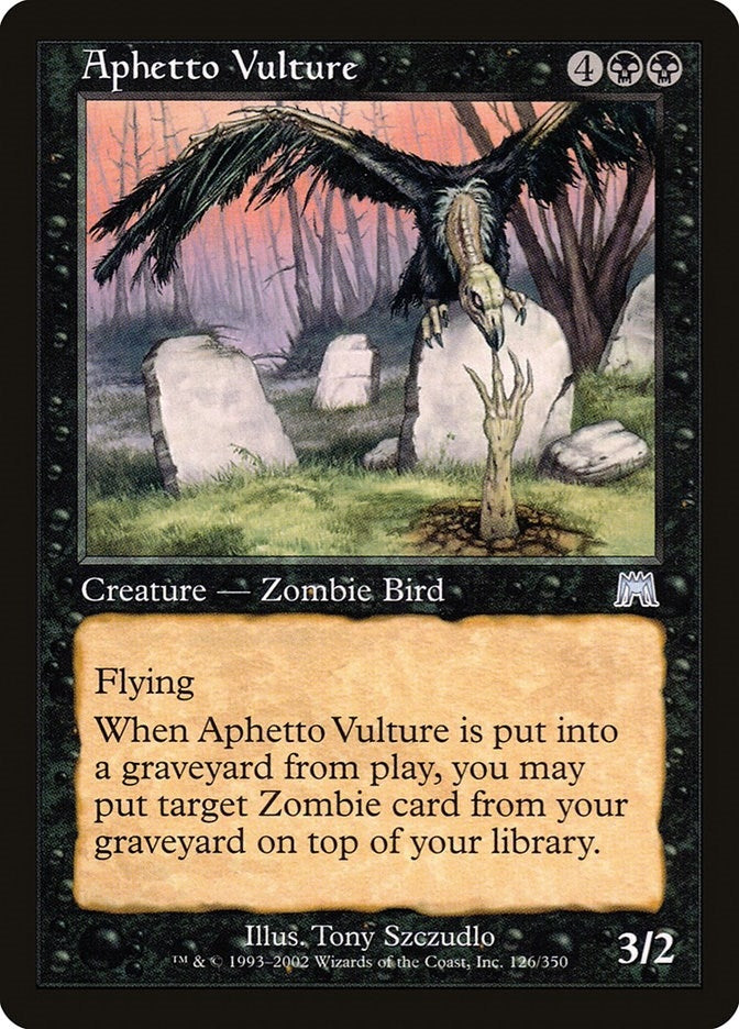 Image for Aphetto Vulture (126) [Onslaught]