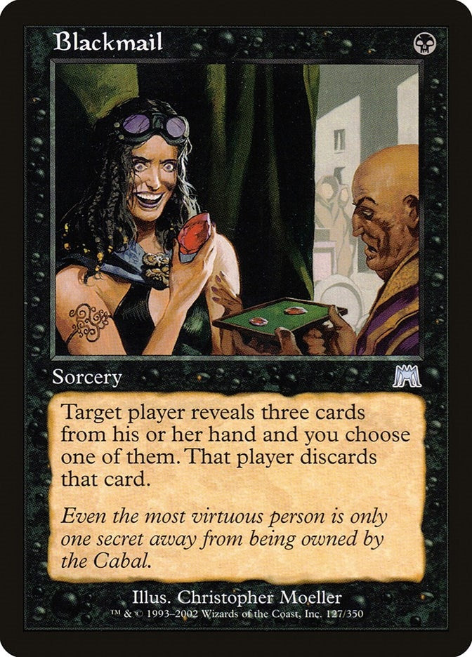 Image for Blackmail (127) [Onslaught]
