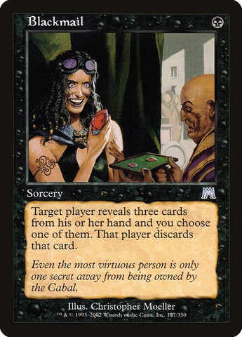 Image for Blackmail (127) [Onslaught]