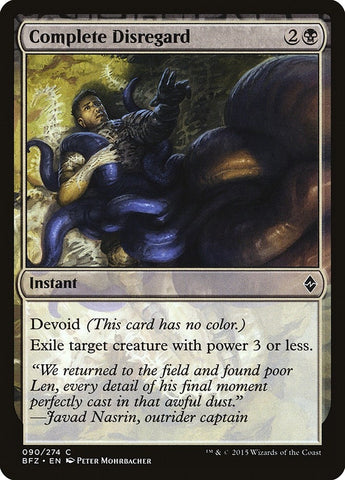 Image for Complete Disregard (90) [Battle for Zendikar]