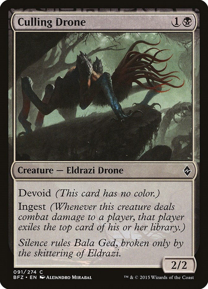 Image for Culling Drone (91) [Battle for Zendikar]