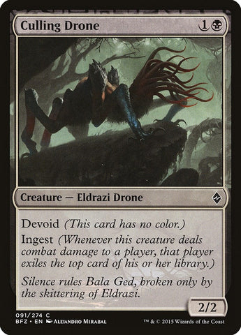 Image for Culling Drone (91) [Battle for Zendikar]
