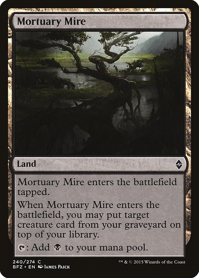 Image for Mortuary Mire (240) [Battle for Zendikar]