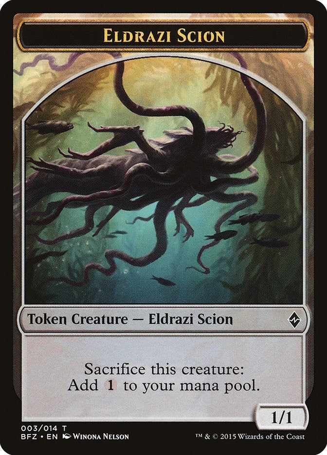 Image for Eldrazi Scion Token (003) (3) [Battle for Zendikar]