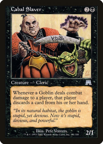 Image for Cabal Slaver (131) [Onslaught]