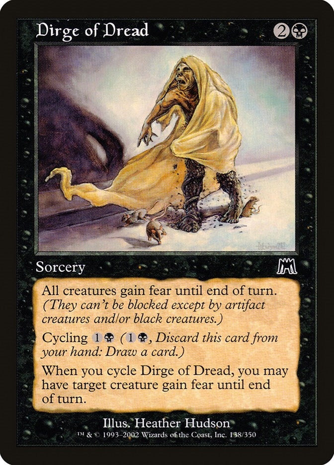 Image for Dirge of Dread (138) [Onslaught]