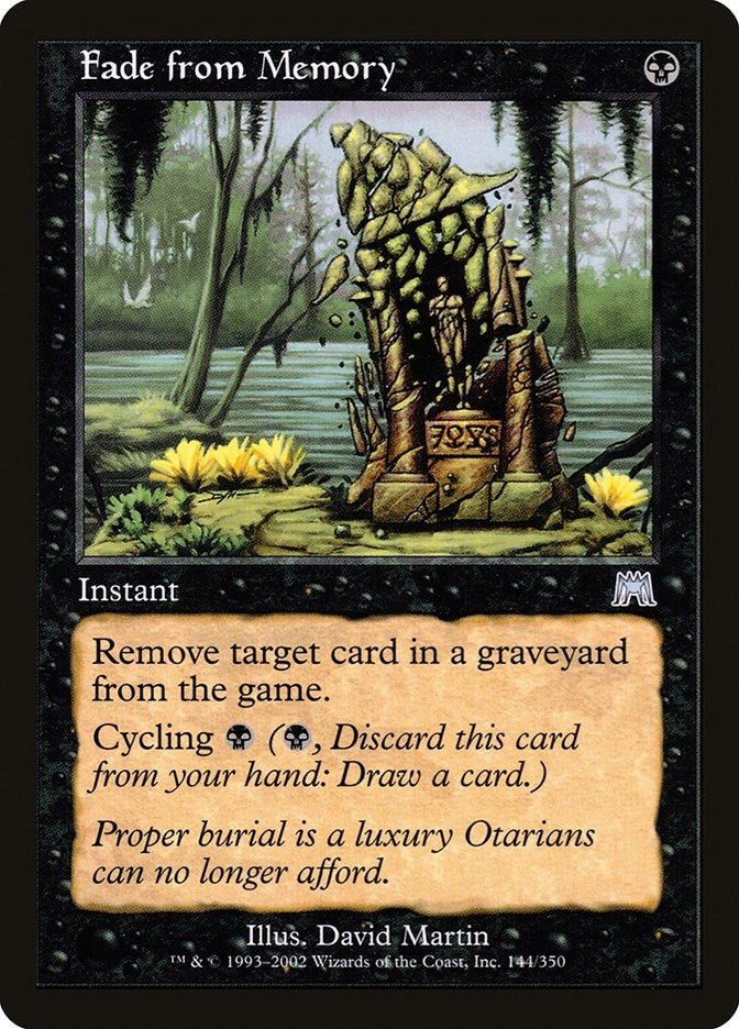 Image for Fade from Memory (144) [Onslaught]