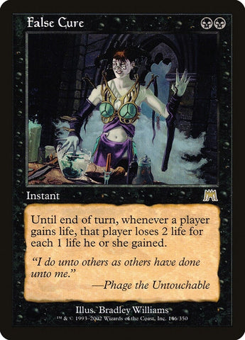 Image for False Cure (146) [Onslaught]