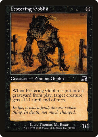 Image for Festering Goblin (148) [Onslaught]