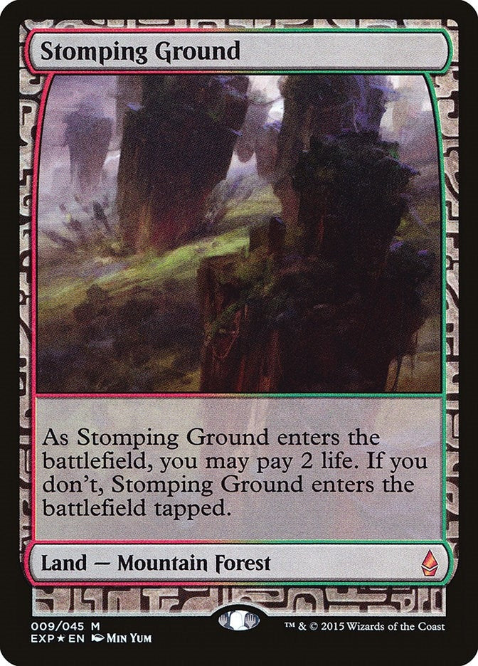 Image for Stomping Ground (9) [Zendikar Expeditions]