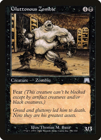 Image for Gluttonous Zombie (151) [Onslaught]