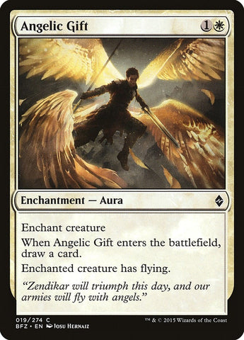 Image for Angelic Gift (19) [Battle for Zendikar]