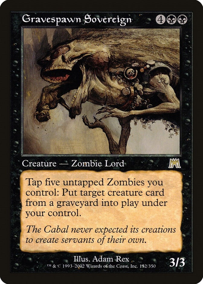 Image for Gravespawn Sovereign (152) [Onslaught]