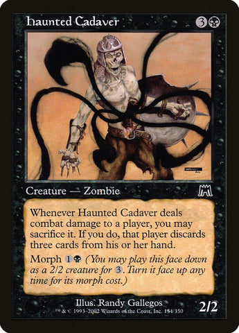 Image for Haunted Cadaver (154) [Onslaught]