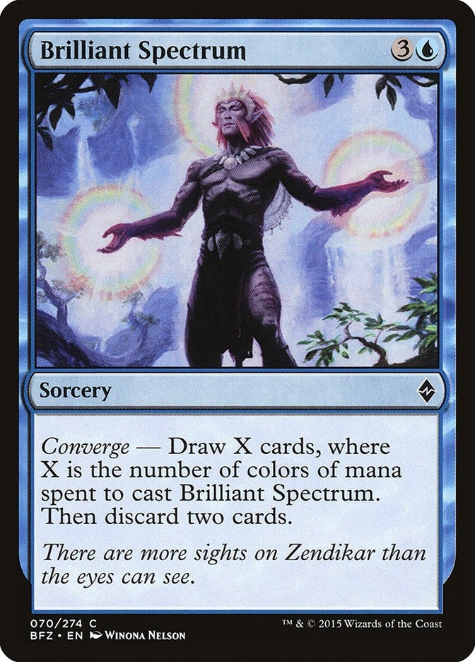 Image for Brilliant Spectrum (70) [Battle for Zendikar]