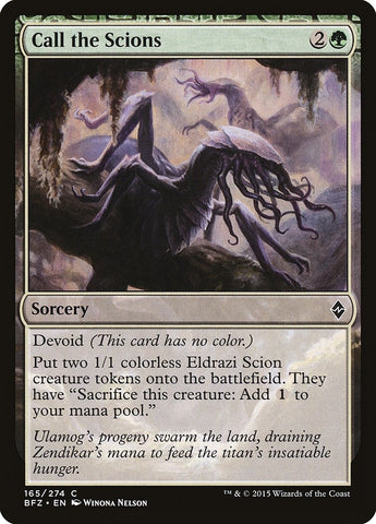Image for Call the Scions (165) [Battle for Zendikar]