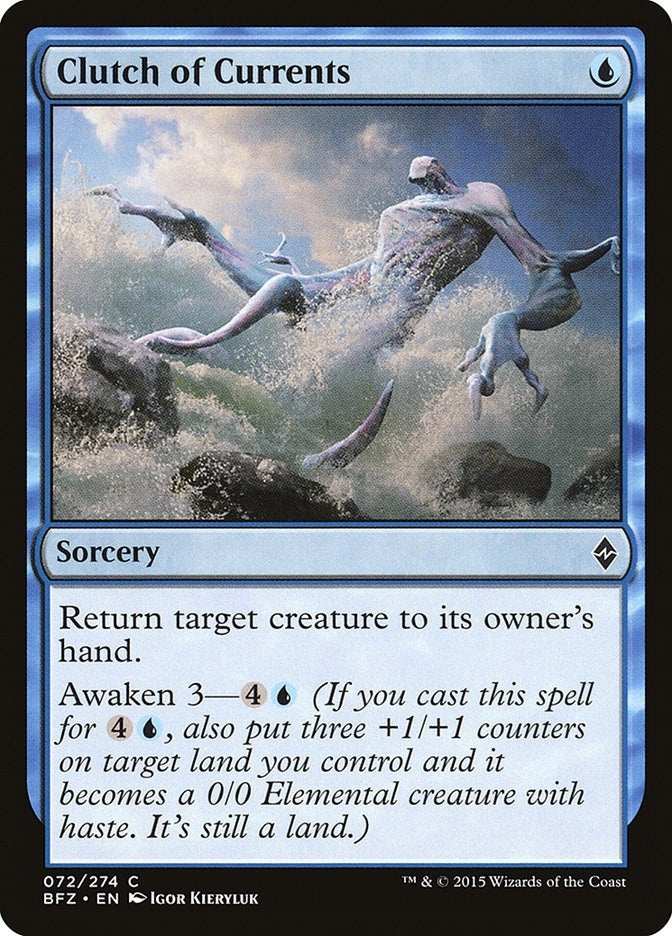 Image for Clutch of Currents (72) [Battle for Zendikar]