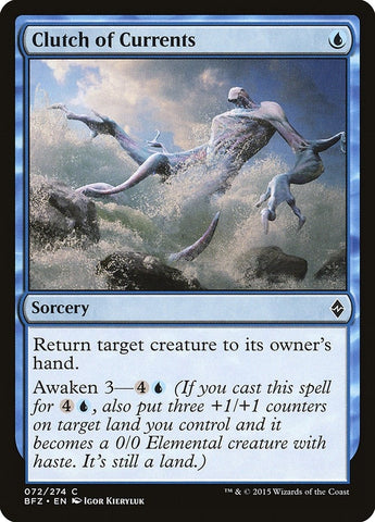 Image for Clutch of Currents (72) [Battle for Zendikar]