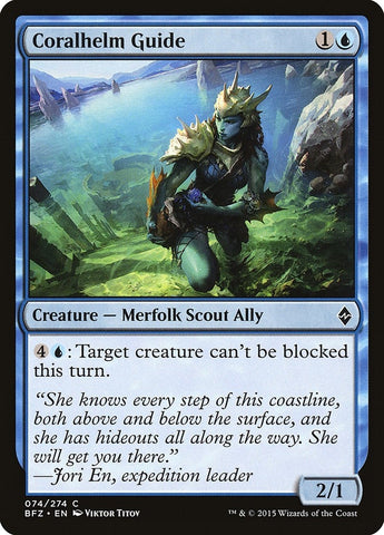 Image for Coralhelm Guide (74) [Battle for Zendikar]