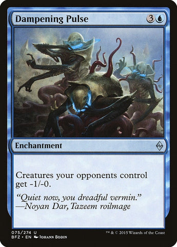 Image for Dampening Pulse (75) [Battle for Zendikar]